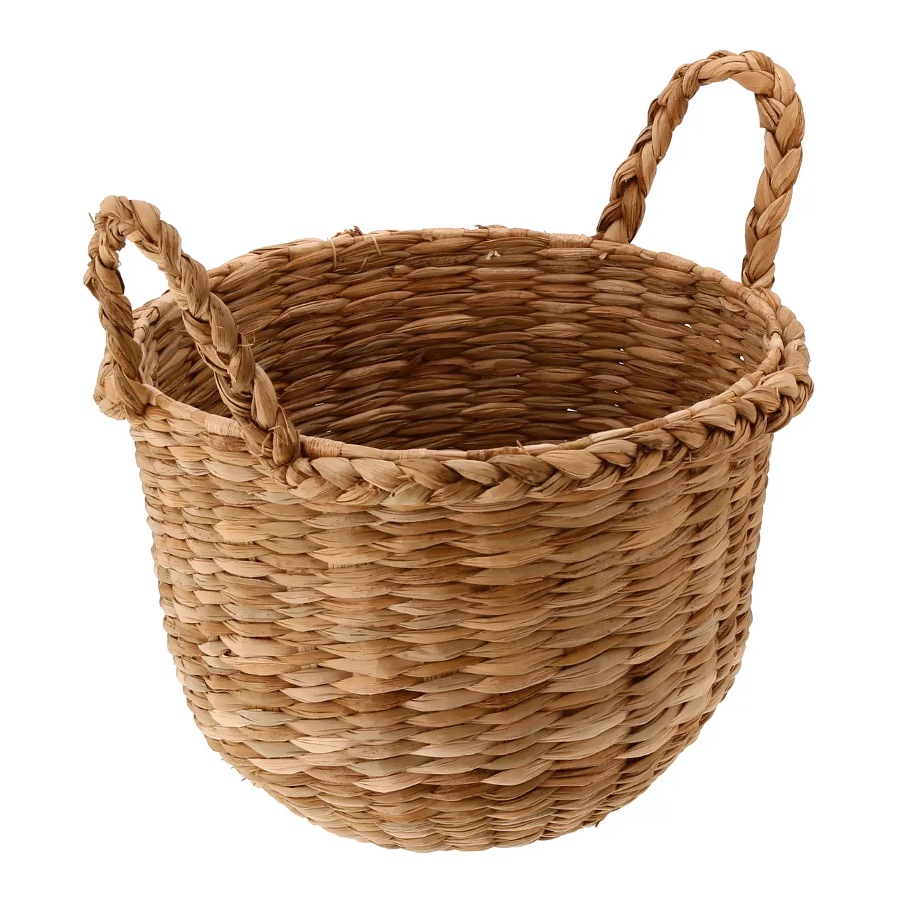 CESTO COM ALÇA 24 CM X 24 CM X 17 CM TABOA - FIBRA NATURAL - Foto 2