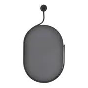 ESPELHO 37 CM X 69 CM HOOK - PRETO - Foto 3