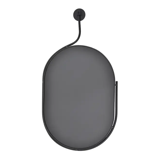 ESPELHO 37 CM X 69 CM HOOK - PRETO - Foto 3