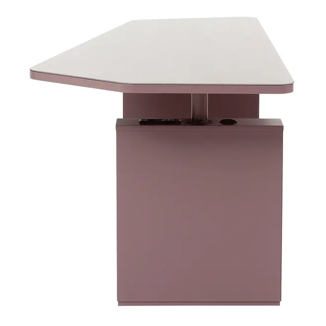MESA 1,85 M X 80 CM ESGRIMA - RUBY MOCHA - Foto 5