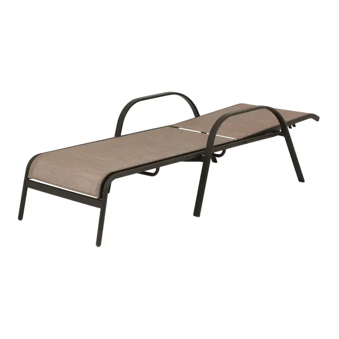 CHAISE LONGUE SUN - CAFÉ/CAMELO - Foto 4