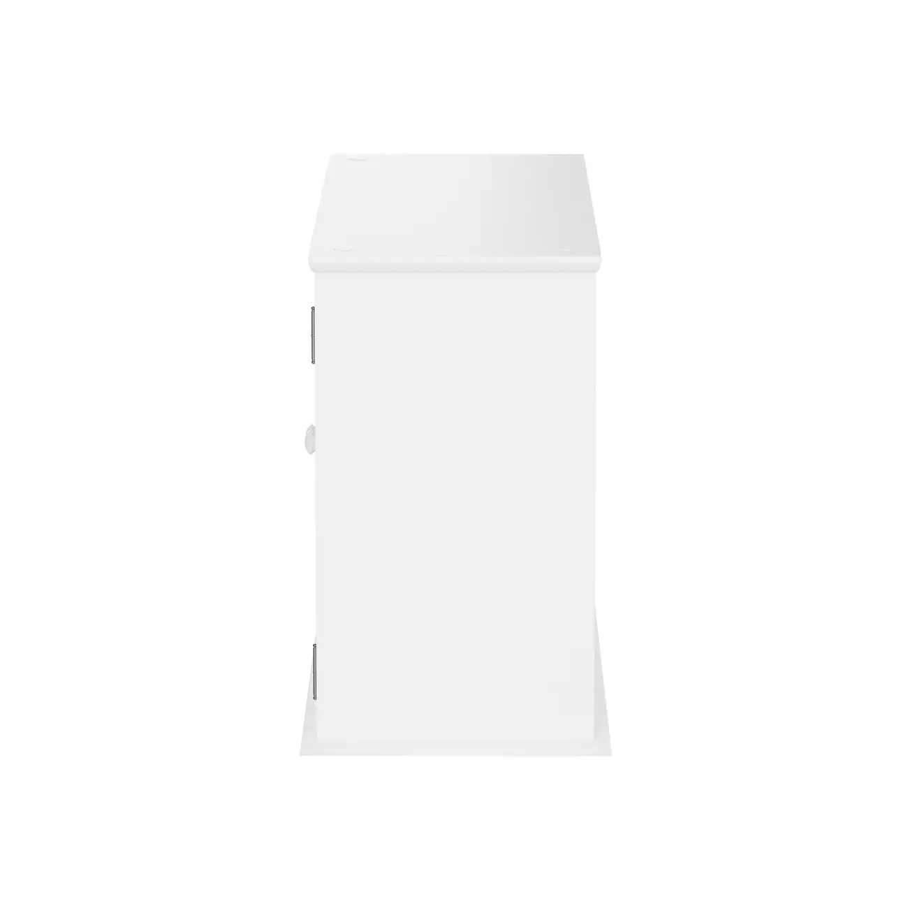 NICHO 2 PORTAS 54 CM X 84 CM X 32 CM ESTÂNCIA - BRANCO/INCOLOR - Foto 3