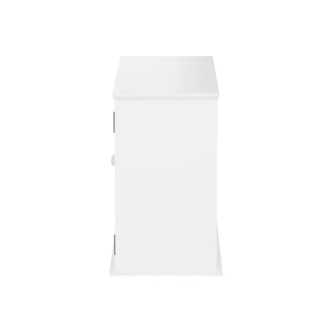 NICHO 2 PORTAS 54 CM X 84 CM X 32 CM ESTÂNCIA - BRANCO/INCOLOR - Foto 3