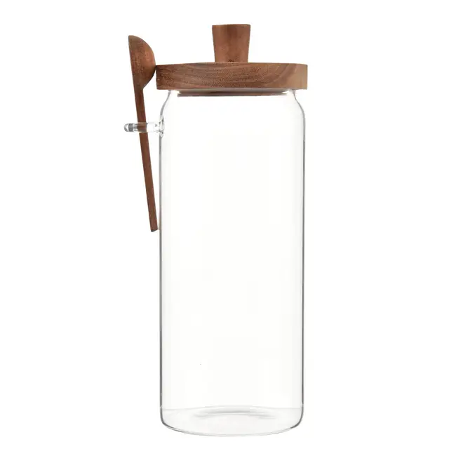 POTE HERMÉTICO 1,2 L ACÁCIA GRAB - ACÁCIA/INCOLOR - Foto 1