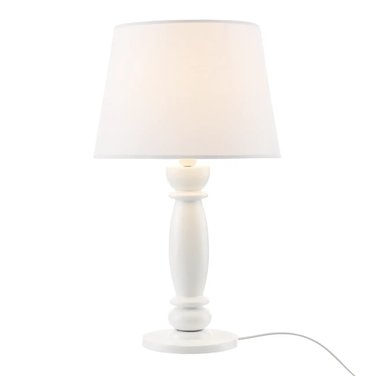 LUMINÁRIA MESA PALACE C/CUP P - BRANCO BRILHANTE/BRANCO - Foto 2