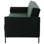SOFÁ-CAMA 3 LUGARES MARAD - MALAQUITA/PRETO - Foto 6