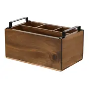 FORJ PORTA-UTENSÍLIOS ACÁCIA TIMBRE - ACÁCIA/PRETO - Foto 2