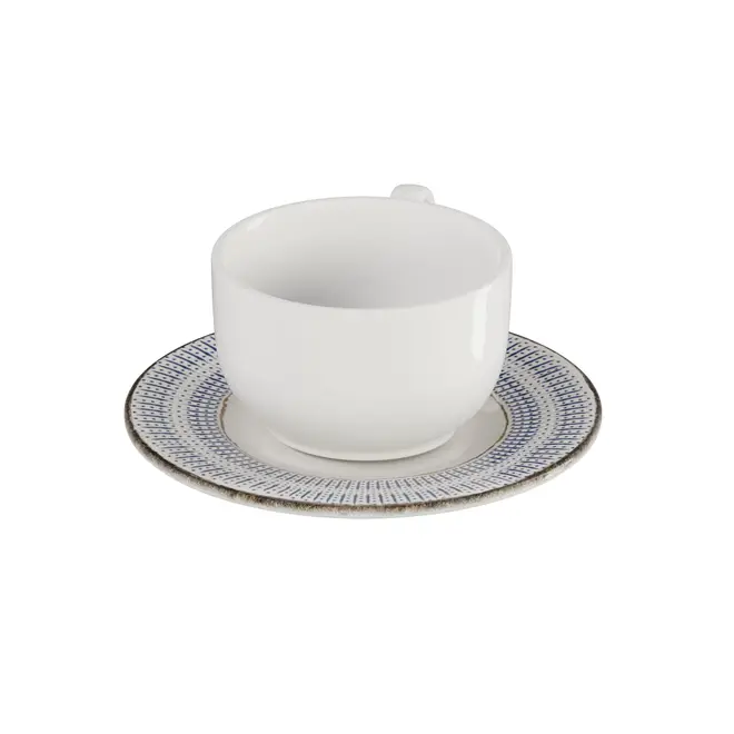 XÍCARA CHÁ 170 ML SALINA I - BRANCO/AZUL - Foto 14