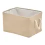 CESTO 25 CM X 30 CM X 40 CM TRAIRI - NATURAL/OFF WHITE - Foto 2