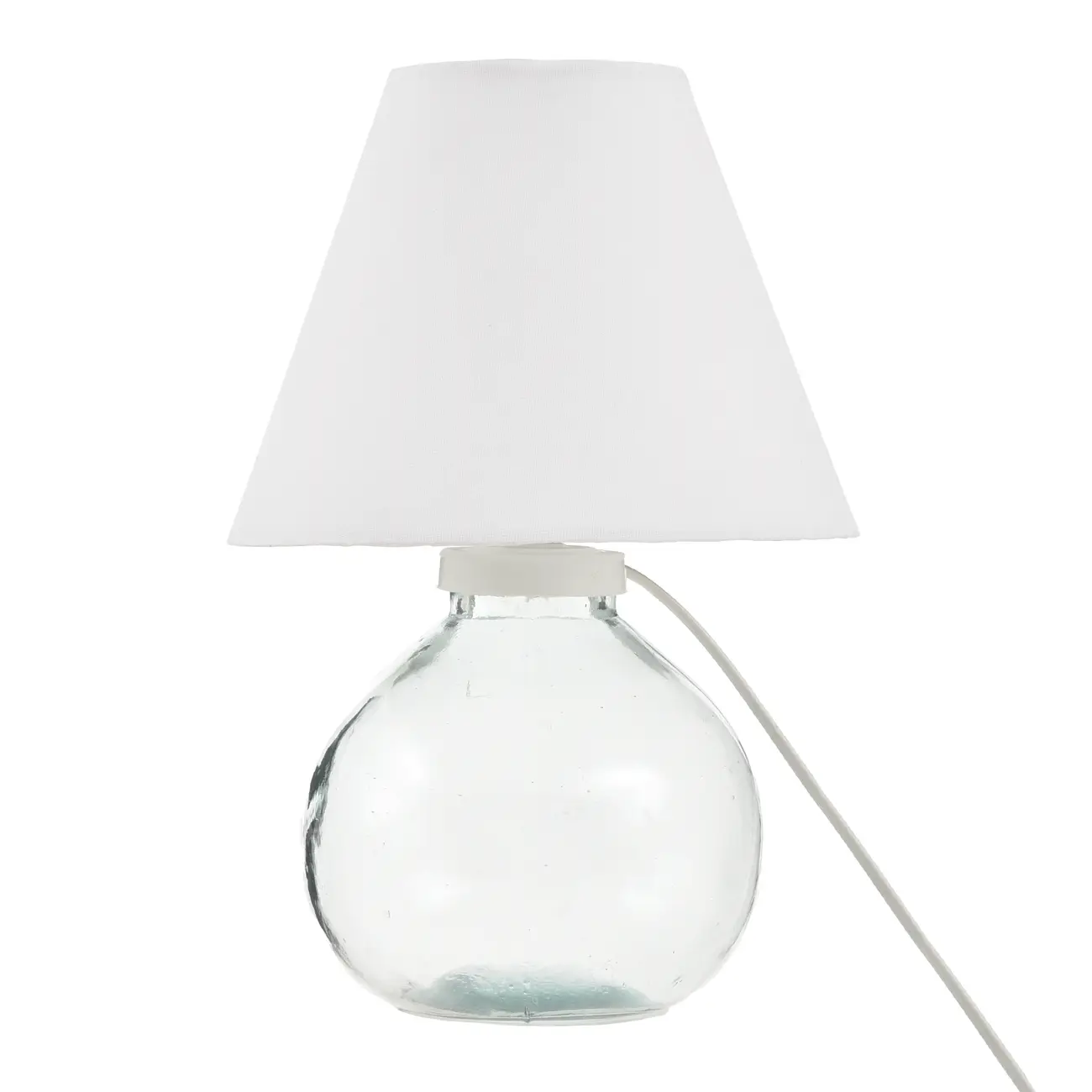 LUMINÁRIA MESA MINI JUG C/CUP M - INCOLOR/BRANCO - Foto 1