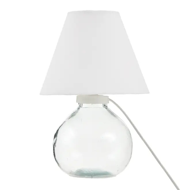 LUMINÁRIA MESA MINI JUG C/CUP M - INCOLOR/BRANCO - Foto 1