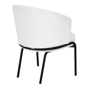 POLTRONA LALIX - PRETO/BOUCLÉ - Foto 4
