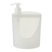 PORTA-DETERGENTE ESPONJA LUZE - BRANCO TRANSLUCIDO - Foto 1