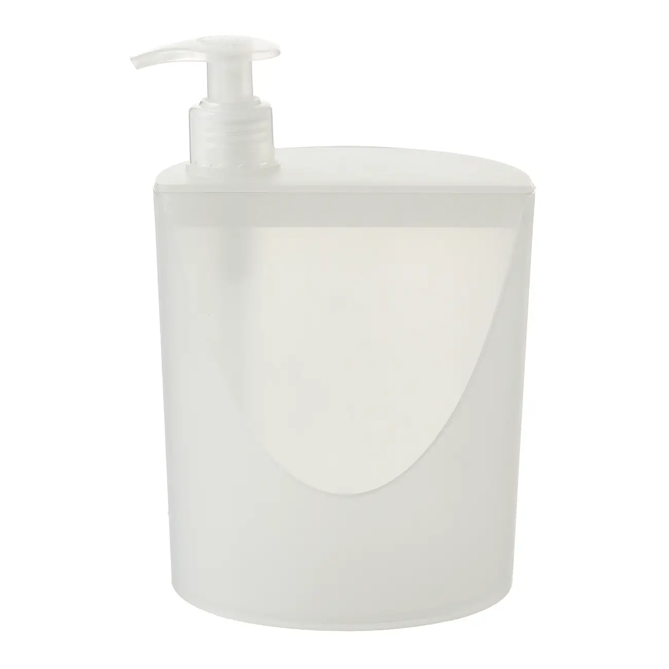 PORTA-DETERGENTE ESPONJA LUZE - BRANCO TRANSLUCIDO - Foto 1