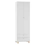 GUARDA-ROUPA INFANTIL 2 PORTAS/2 GAVETAS SWEET - BRANCO/PINUS NATURAL - Foto 14