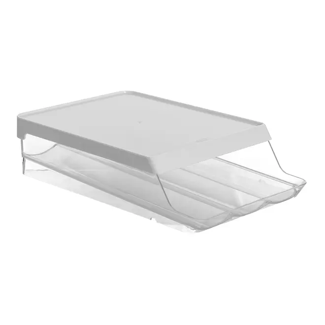 ORGANIZADOR PORTA-OVOS ROLL PRACTICAL FRIDGE - INCOLOR/BRANCO - Foto 3