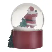 GLOBO LED PAPAI NOEL 9 CM HOHO HOME - VERMELHO HINDU/ENGLISH GREEN - Foto 4