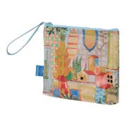 NECESSAIRE CONJUNTO COM 2 PEÇAS SAUDADE TROPICAL - AZUL/MULTICOR - Foto 4