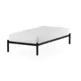CAMA DE SOLTEIRO 88 CM FLAT - PRETO - Foto 1