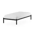 PRETO - CAMA DE SOLTEIRO 88 CM FLAT