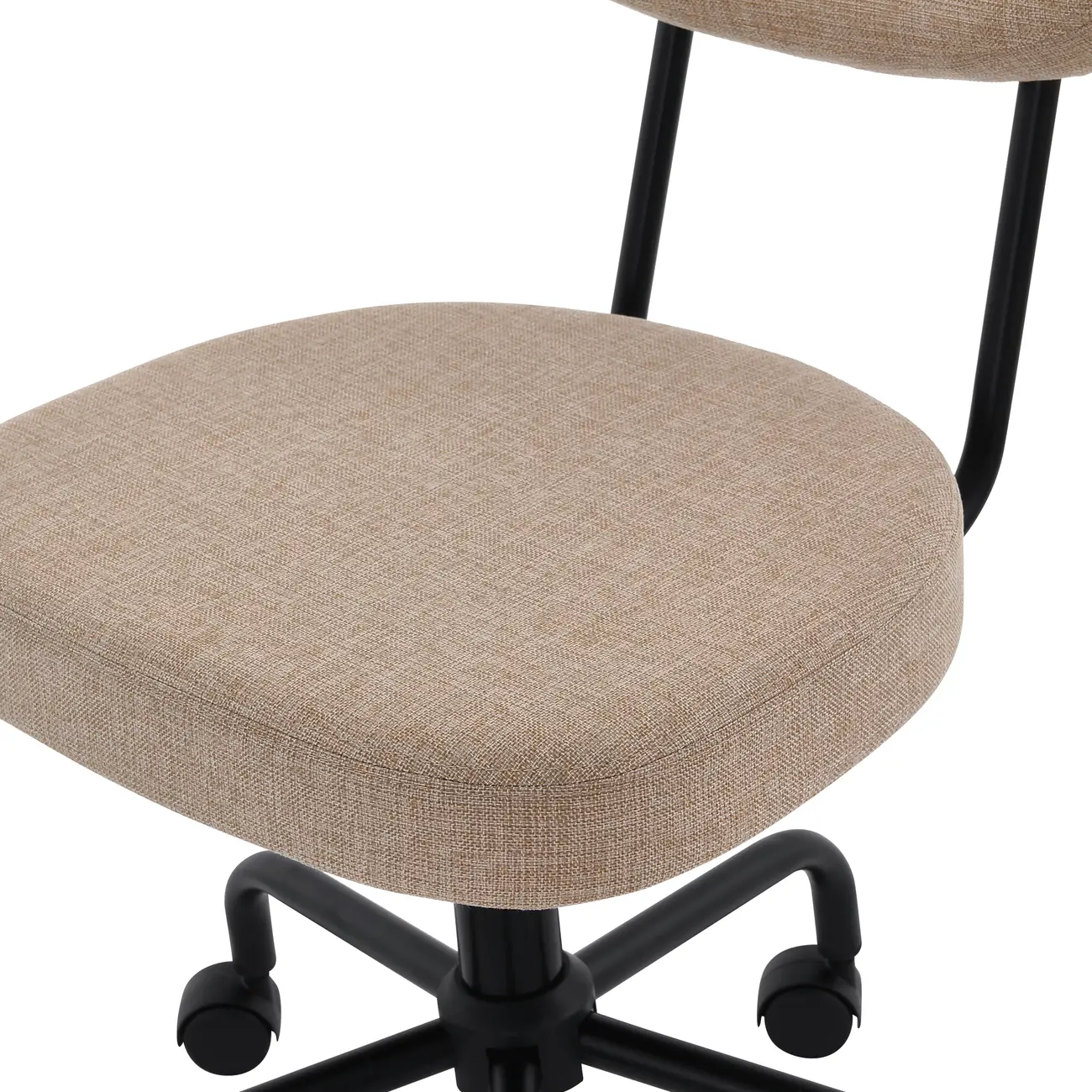 CADEIRA HOME OFFICE MIER - PRETO/BEGE - Foto 9
