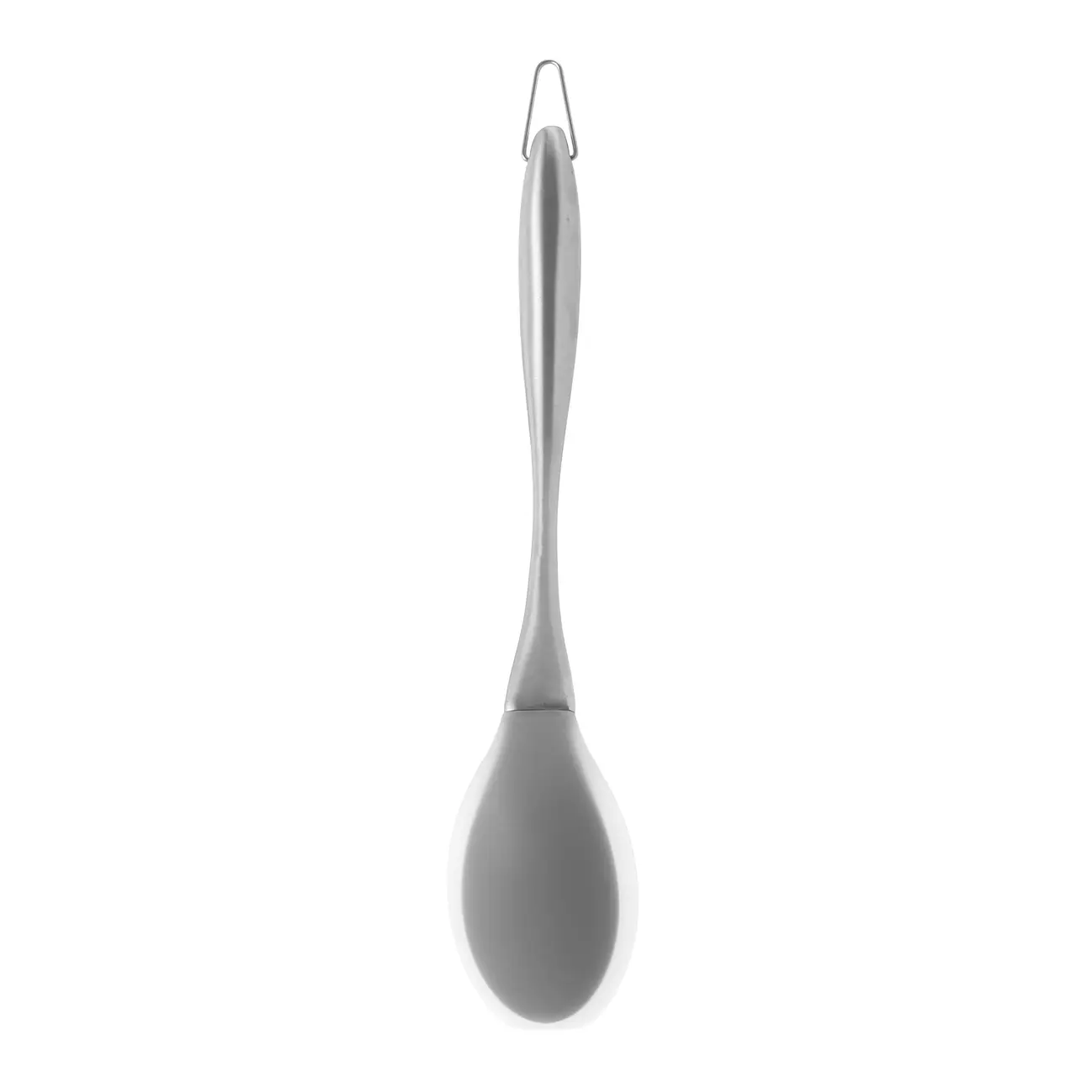 COLHER 32 CM SILIKS - INOX/ARGILA - Foto 1