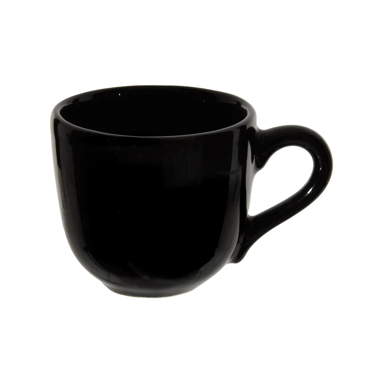 XÍCARA CAFÉ MYSTICAL - PRETO BRILHANTE/OURO - Foto 3