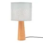 LUMINÁRIA DE MESA MASSIV C/CUP TÃO LONGE - AMÊNDOA/SÁLVIA - Foto 1