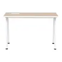 MESA 1,20 M X 60 CM COM CAIXA PARA CONECTIVIDADE ALETA