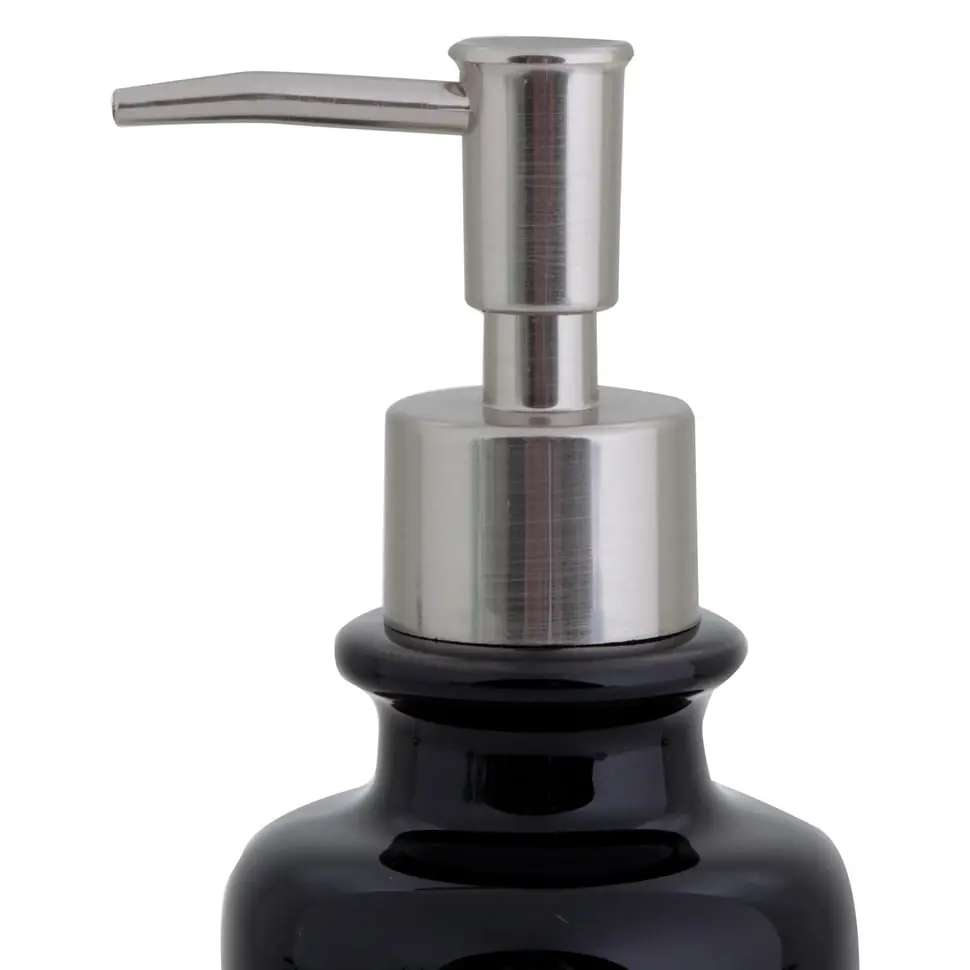 PORTA-SABONETE LÍQUIDO LE BAIN - PRETO/BRANCO - Foto 4