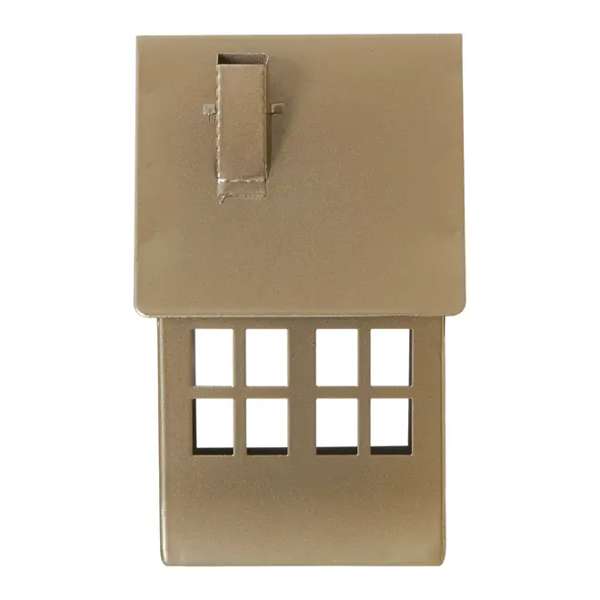 SUPORTE VELA CASA 16 CM FINE FESTIVITY - OURO - Foto 3
