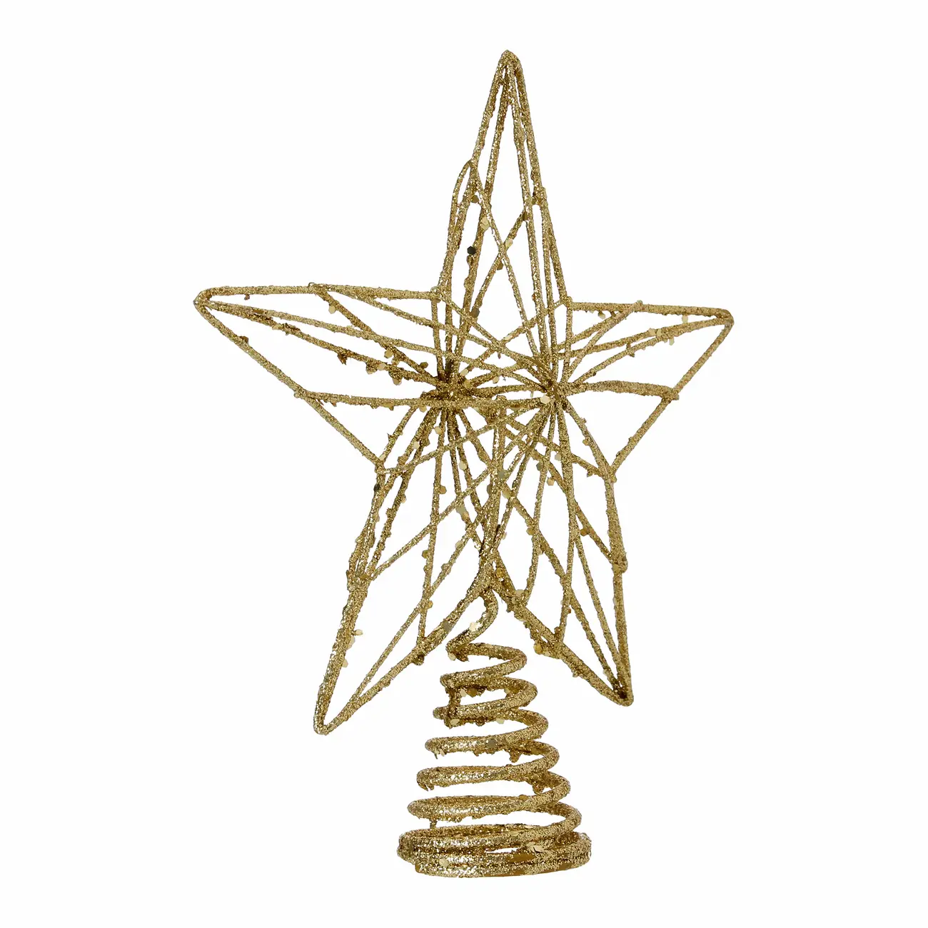 PONTEIRA ESTRELA FINE FESTIVITY 23 CM - OURO - Foto 4