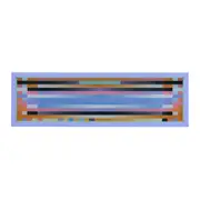 QUADRO 80 CM X 25 CM SUPERSTRIPES - CORES CALEIDOCOLOR - Foto 3