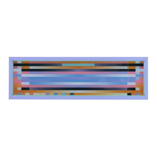 QUADRO 80 CM X 25 CM SUPERSTRIPES - CORES CALEIDOCOLOR - Foto 3