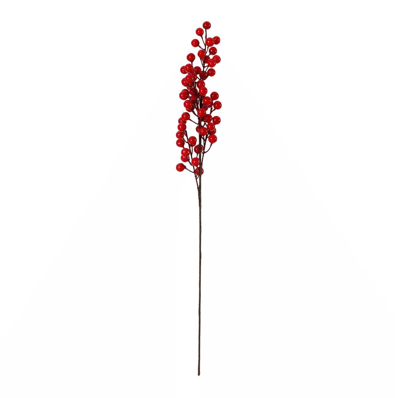 GALHO DECORATIVO PICK FRUTAS VERMELHAS 60 CM SANTA ROCKS - VERMELHO/MUSGO - Foto 2