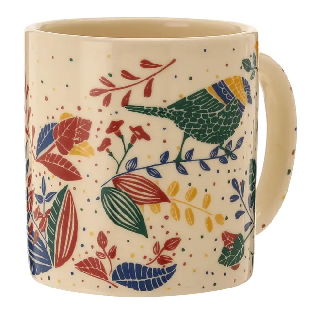 CANECA 300 ML BEM QUE TE VI - CREAM/MULTICOR - Foto 2