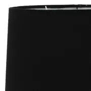 CÚPULA H LUZ 25 CM X 35 CM - PRETO - Foto 4