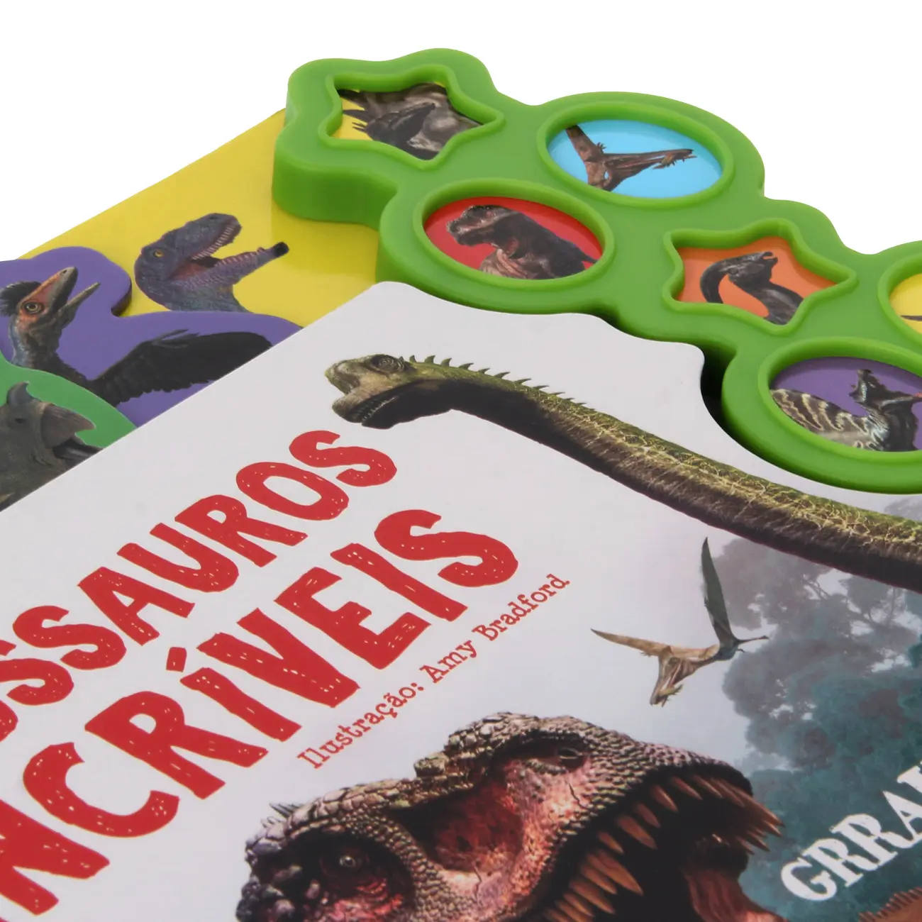 SUPER SONS: DINOSSAUROS INCRÍVEIS LIVRO INFANTIL - MULTICOR - Foto 6