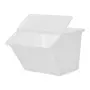 CAIXA EMPILHÁVEL 41 CM X 28 CM PLUS - BRANCO TRANSLUCIDO - Foto 3