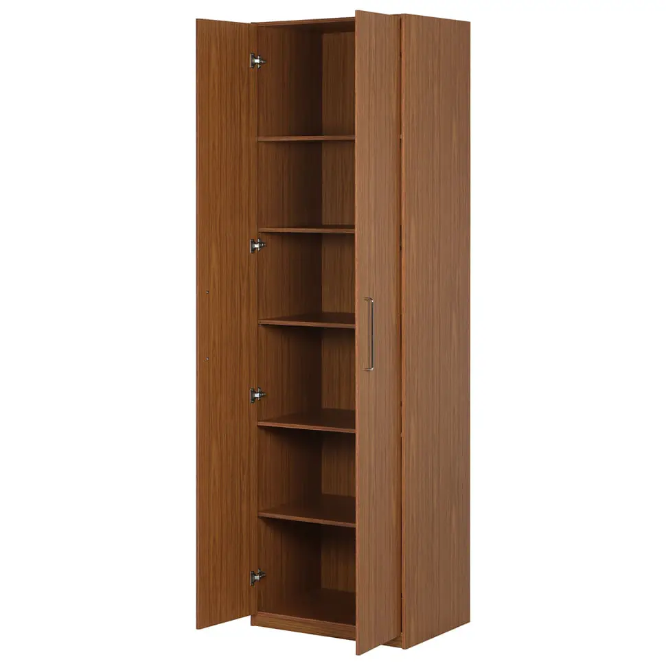 GUARDA-ROUPA 2 PORTAS 5 PRATELEIRAS 35 MAXIMUS - FREIJÓ - Foto 4