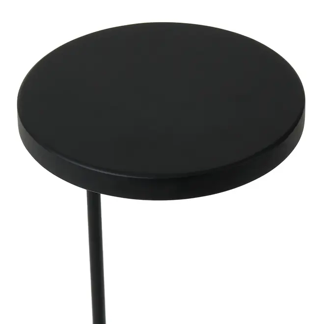 MESA LATERAL RED. 18 CM PINGO - PRETO - Foto 6