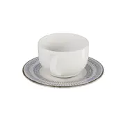 XÍCARA CHÁ 170 ML SALINA I - BRANCO/AZUL - Foto 28