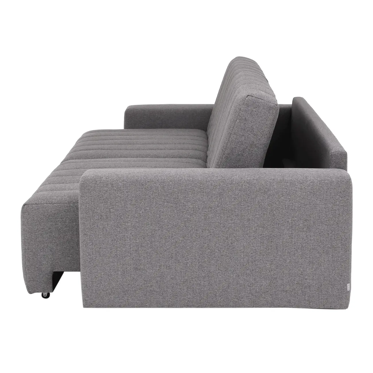 SOFÁ-CAMA RETRÁTIL E RECLINÁVEL 3 LUGARES SNOOZE - CINZA - Foto 9