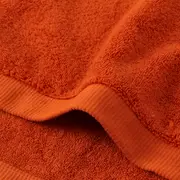 TOALHA DE BANHO 1,40 M X 70 CM CUSHY - TERRACOTA - Foto 4