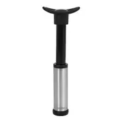 KIT BOMBA VACUO PARA VINHO 3PEÇAS PIPE - INOX/PRETO - Foto 3