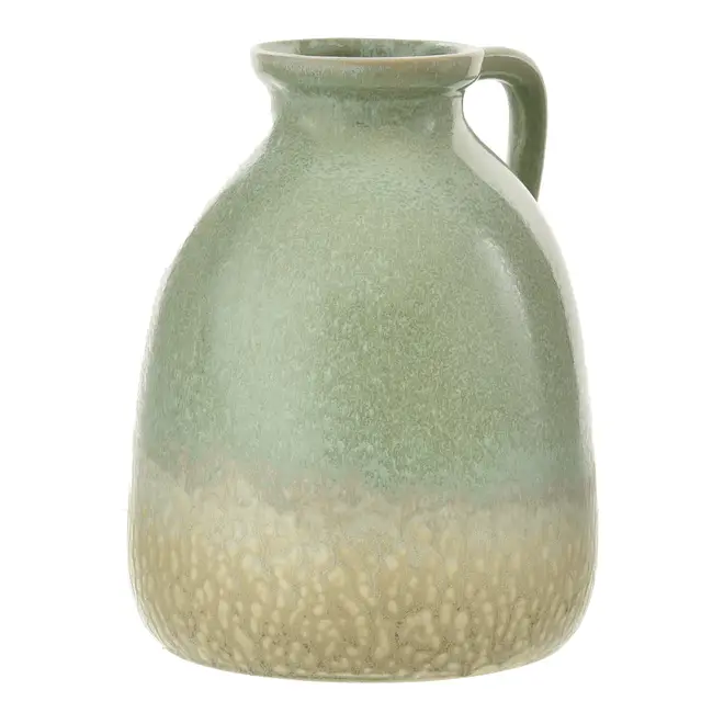 VASO/JARRA 22 CM LAMMI - SÁLVIA/CAMELO - Foto 2