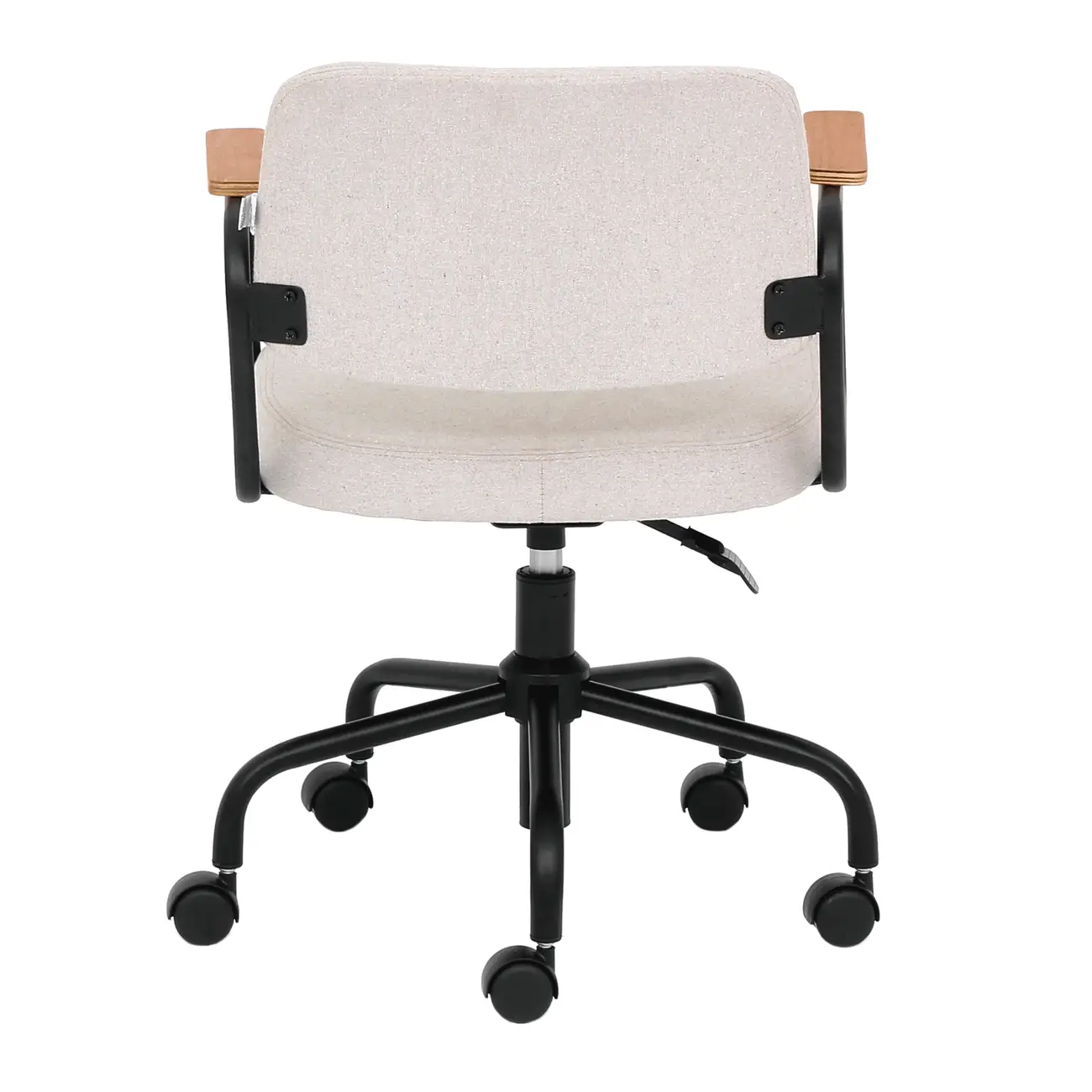 CADEIRA HOME OFFICE CARTE ELBOW - PRETO/CAMELO - Foto 6