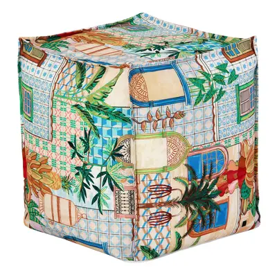 PUFF 45 CM X 45 CM SAUDADE TROPICAL