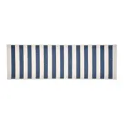 TAPETE 66 CM X 2 M BLUESTRIPE - NATURAL/AZUL - Foto 1
