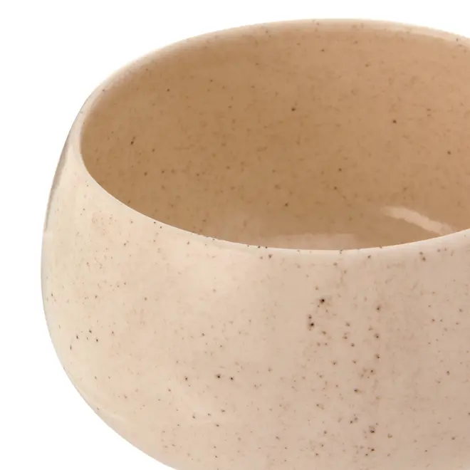 TIGELA 14 CM MOON - CHAPISCADO NATURAL - Foto 3